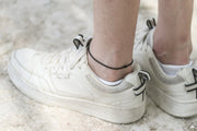 black chain anklet for men