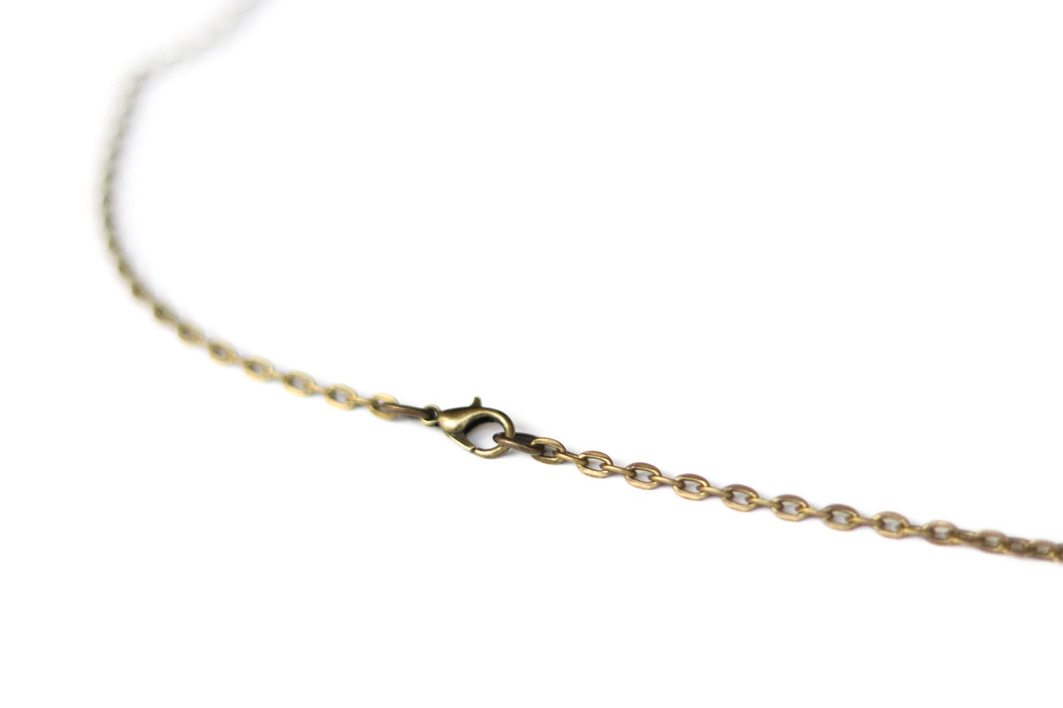 bronze hamsa chain necklace for men