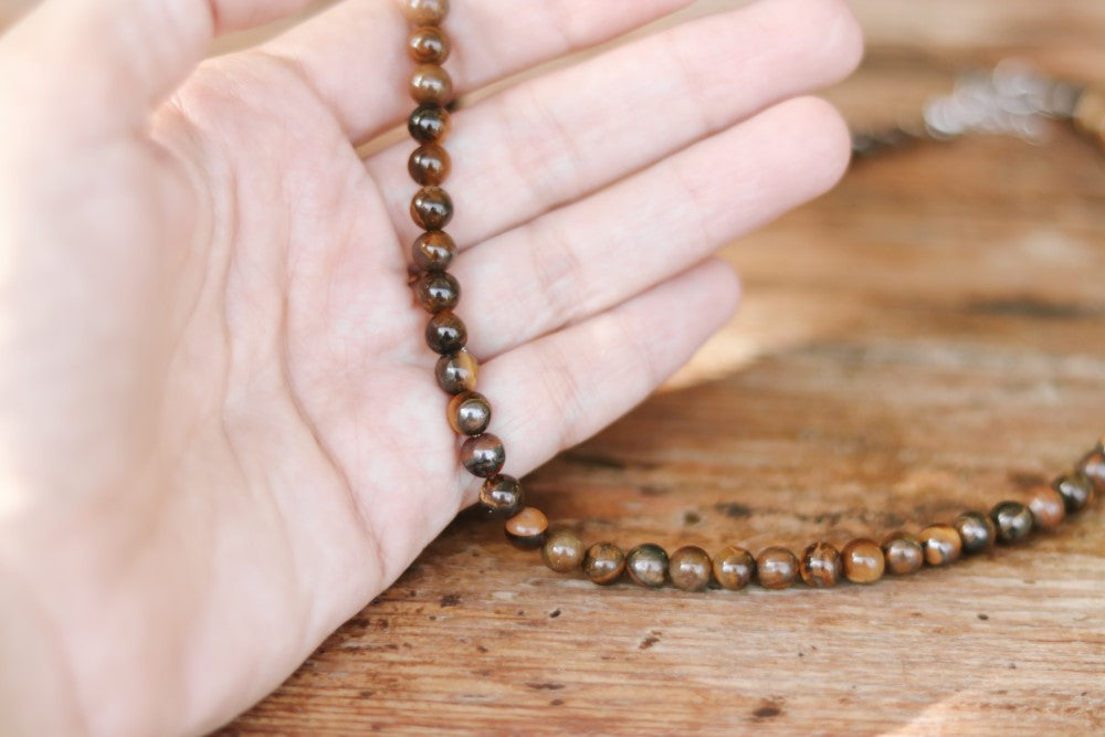 Tiger Eye necklace for men