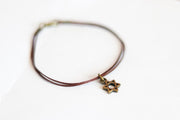 Star of David charm bracelet for men Israel