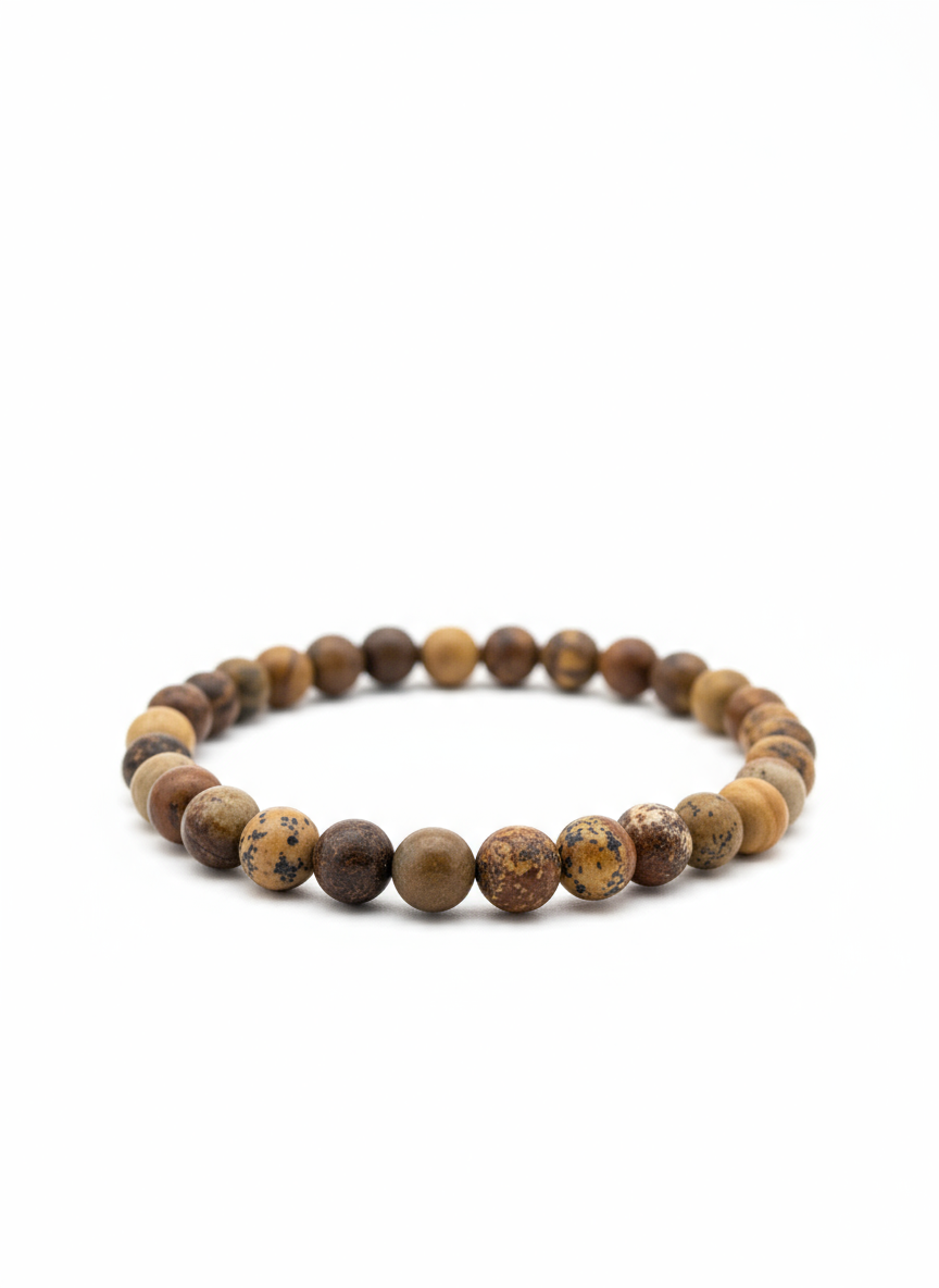 jasper beads bracelet for men