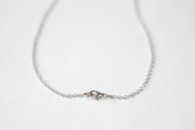 silver peace necklace for men