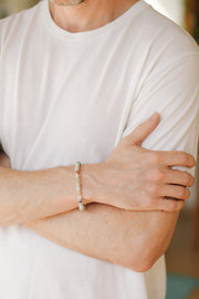 Amazonite bracelet for men