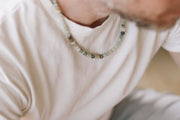 Amazonite necklace for men