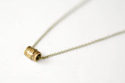 Bronze Hamsa tube chain necklace for men - shani-adi-jewerly