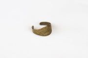 bronze flat ring for women - shani and Adi Jewelry