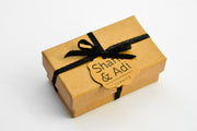 Silver 'Live the moment'' bracelet for men, brown cord, gift for him - shani-adi-jewerly