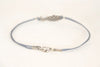 Pineapple bracelet, gray cord - shani-adi-jewerly