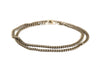 Silver wrap links chain bracelet for men - shani-adi-jewerly