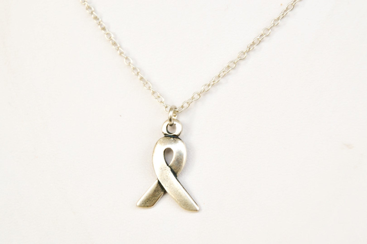 stainless steel chain Ribbon necklace for men - shani-adi-jewerly