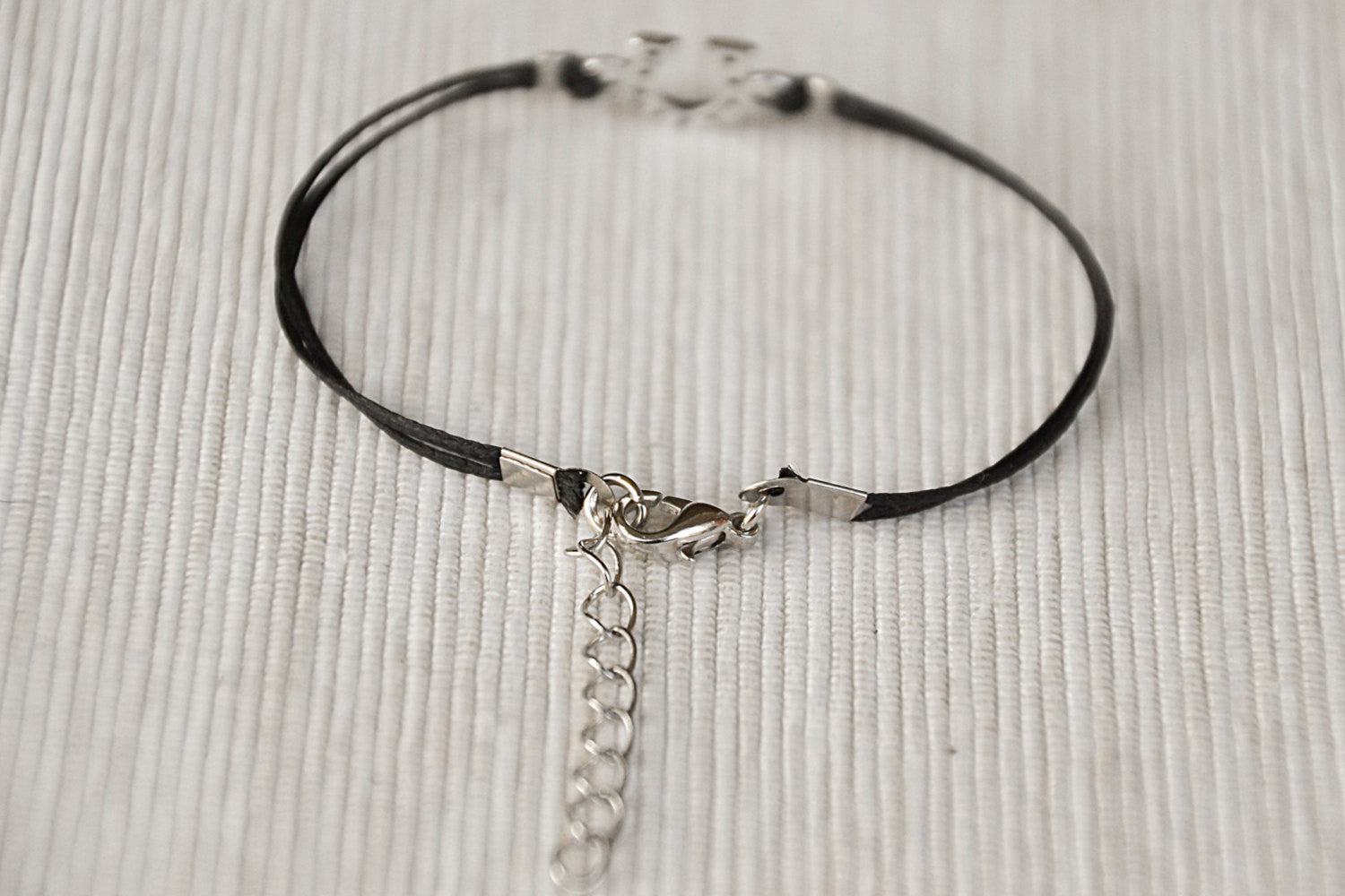 Women bracelet with silver tone Horseshoe charm - shani-adi-jewerly