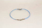 Men's bracelet with silver shell charm - shani-adi-jewerly