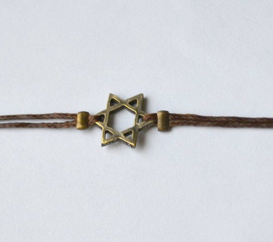 Star of David men's bracelet - shani-adi-jewerly