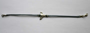 Silver whale tail's bracelet for men, blue cord - shani-adi-jewerly