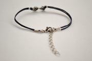 Cat bracelet, blue cord - shani-adi-jewerly