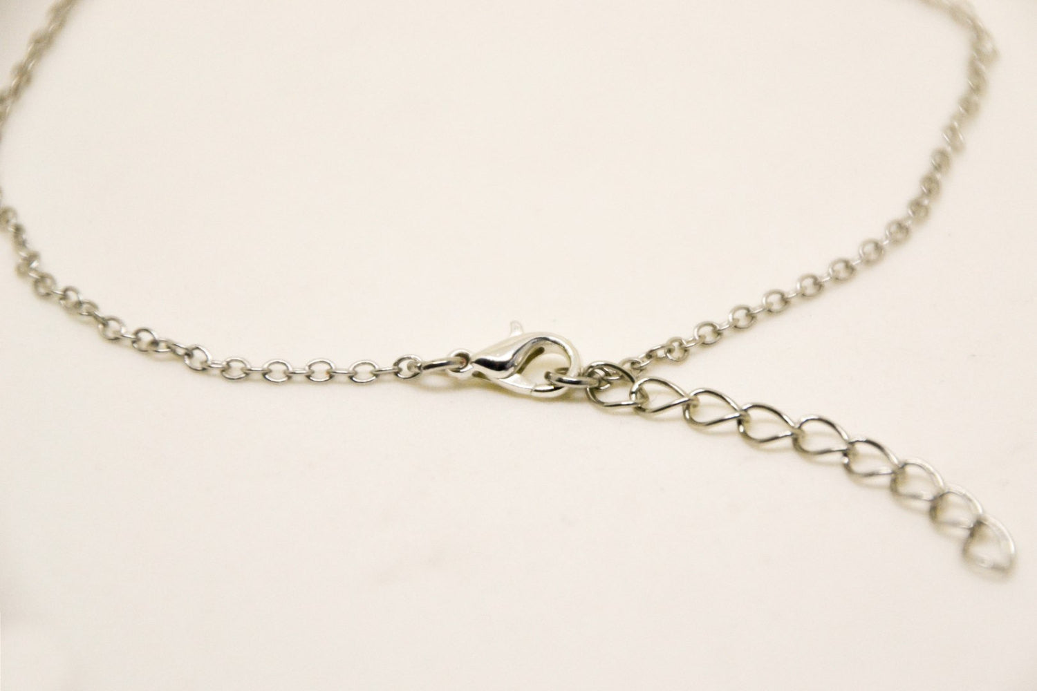Silver Star of David women's anklet, stainless steel chain - shani-adi-jewerly