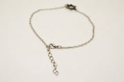 Star of David  women's bracelet, stainless steel chain - shani-adi-jewerly