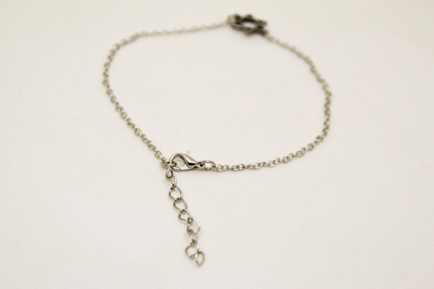 Star of David  women's bracelet, stainless steel chain - shani-adi-jewerly