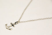 Stainless steel chain anchor necklace for men - shani-adi-jewerly