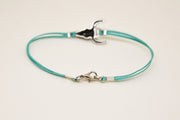 Men's bracelet with silver bull charm - shani-adi-jewerly