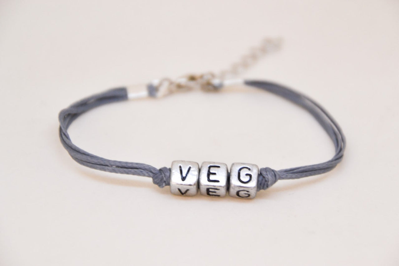 Women bracelet with VEG letters - shani-adi-jewerly