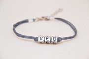 Women bracelet with VEG letters - shani-adi-jewerly