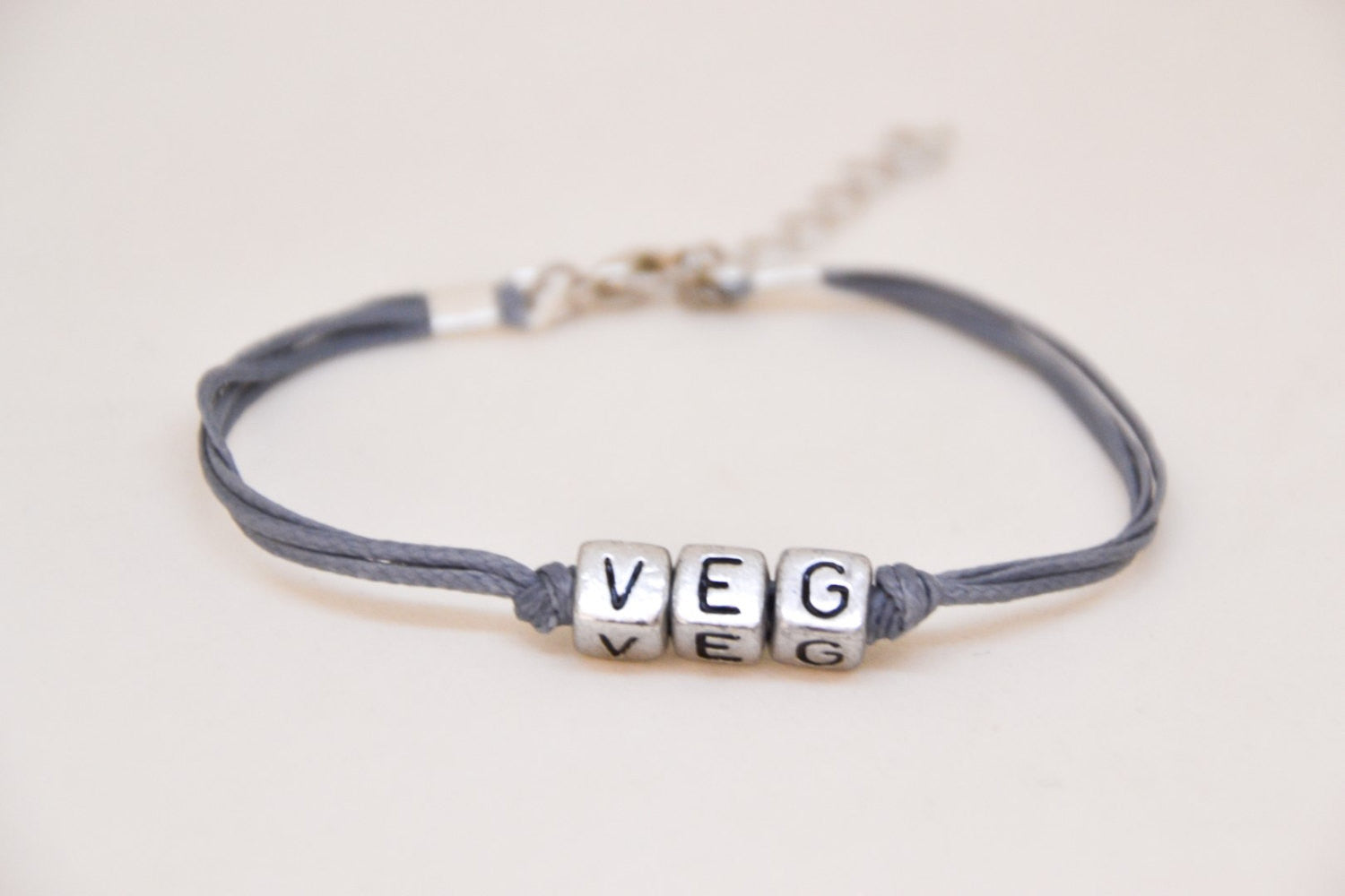 Women bracelet with VEG letters - shani-adi-jewerly
