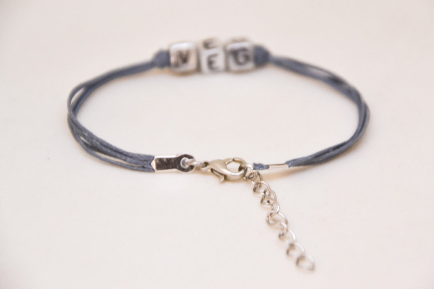 Women bracelet with VEG letters - shani-adi-jewerly