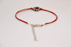 Silver Hamsa charm bead, red bracelet, Kabbalah bracelet - shani-adi-jewerly