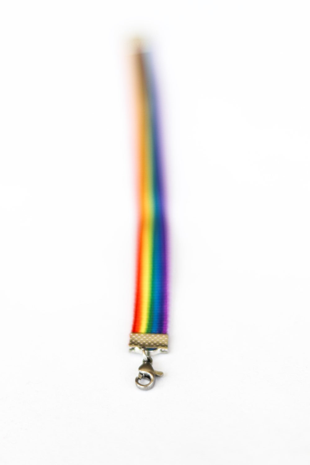 Pride bracelet, rainbow flag strap bracelet, LGBT gift - shani-adi-jewerly