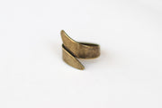 bronze wrapped ring for women - shani and Adi Jewelry
