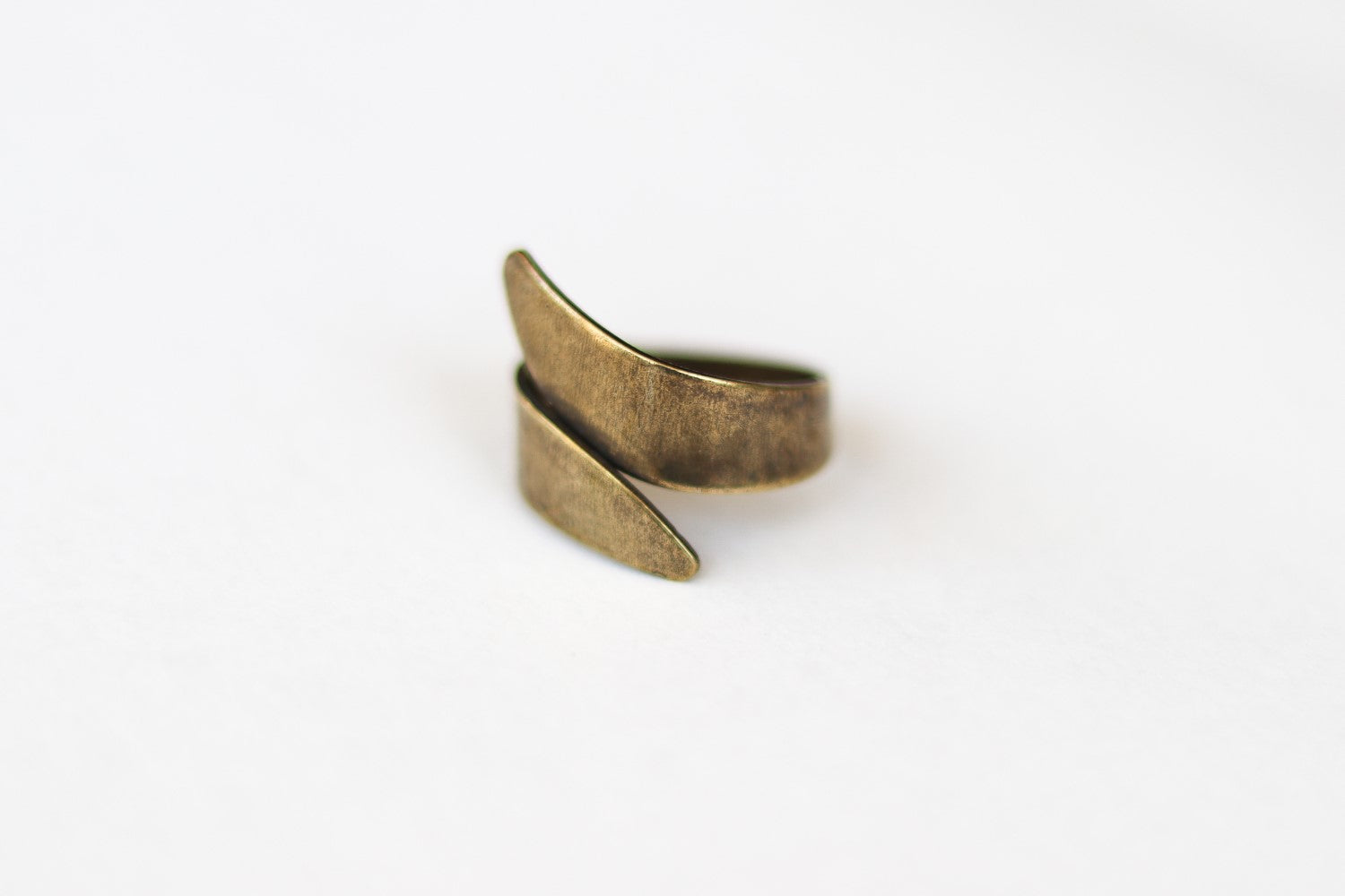 bronze wrapped ring for women - shani and Adi Jewelry