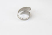 silver wrapped ring for women - shani and Adi Jewelry