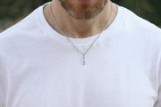 handmade run necklace for men