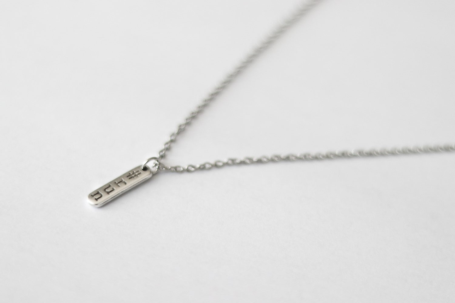 handmade run necklace for men