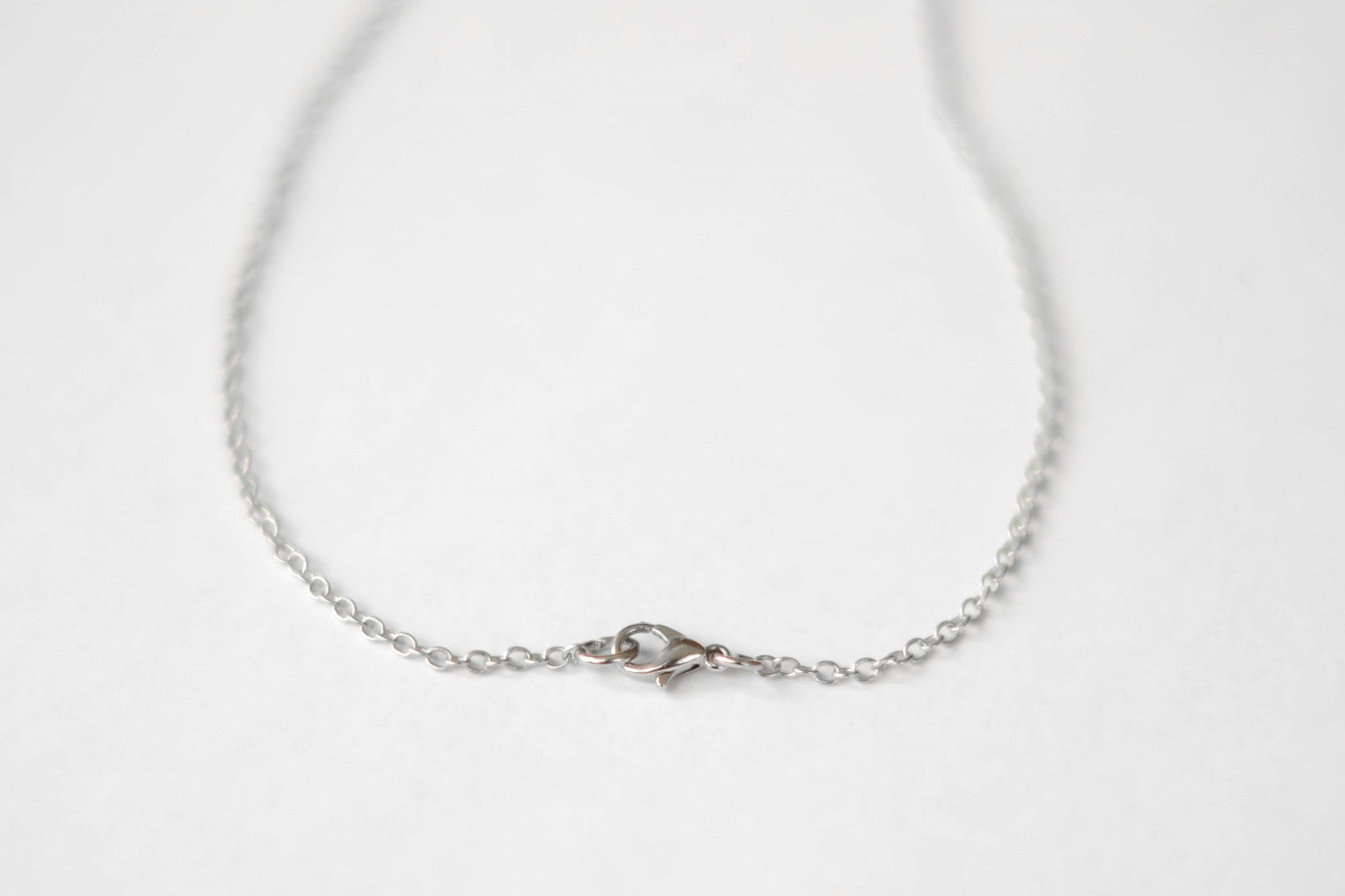 Chai necklace for men, stainless steel chain, Hai - shani-adi-jewerly