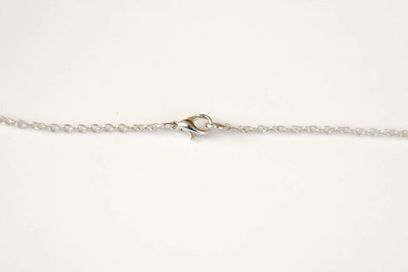 Stainless steel chain anchor necklace for men, gift for him