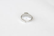 Silver diamond shape pyramid ring for women - shani and Adi Jewelry