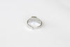 silver pyramid ring diamond shape ring for men - shani and Adi Jewelry