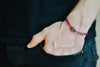 Red and blue soccer bracelet for men - shani-adi-jewerly