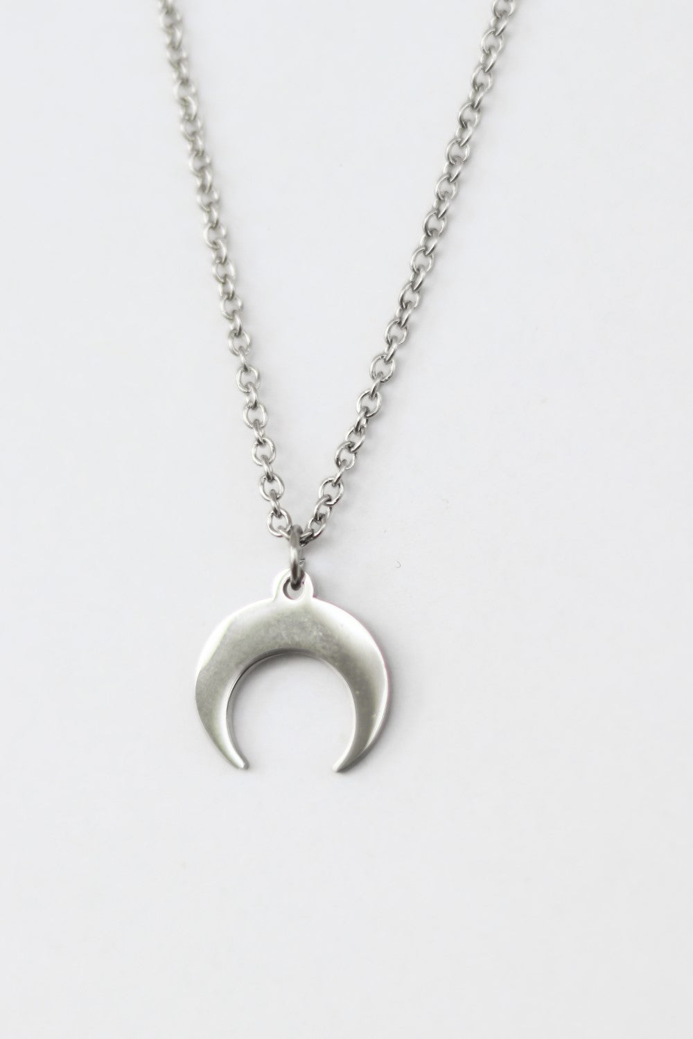 half moon necklace for men