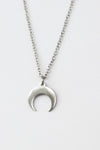 half moon necklace for men