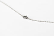 silver Star of David necklace for men