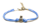 Pineapple bracelet, blue cord - shani-adi-jewerly