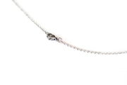 World map necklace for men
